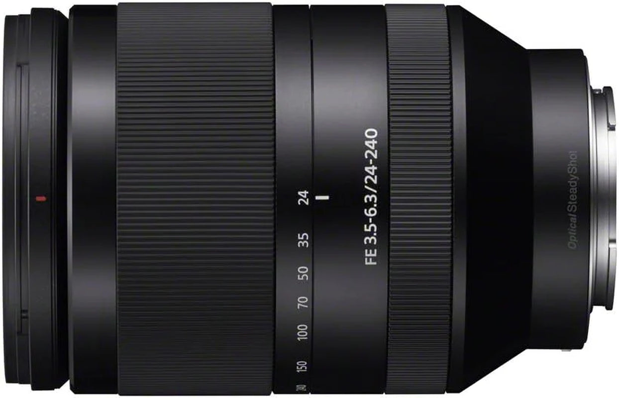 Certified Refurbished - Sony SEL24240 FE 24-240Mm F3.5-6.3 OSS E-Mount Telephoto Zoom Lens