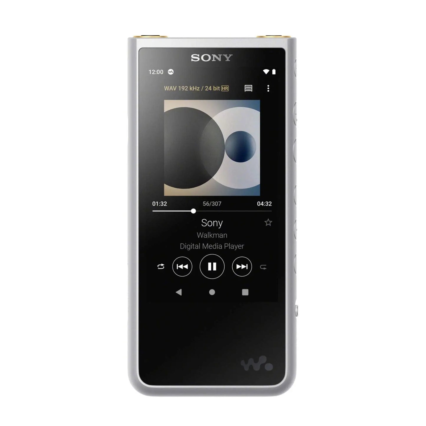 Certified Refurbished - Sony - Walkman NW-ZX507 Hi-Res 64GB* MP3 Player - Silver