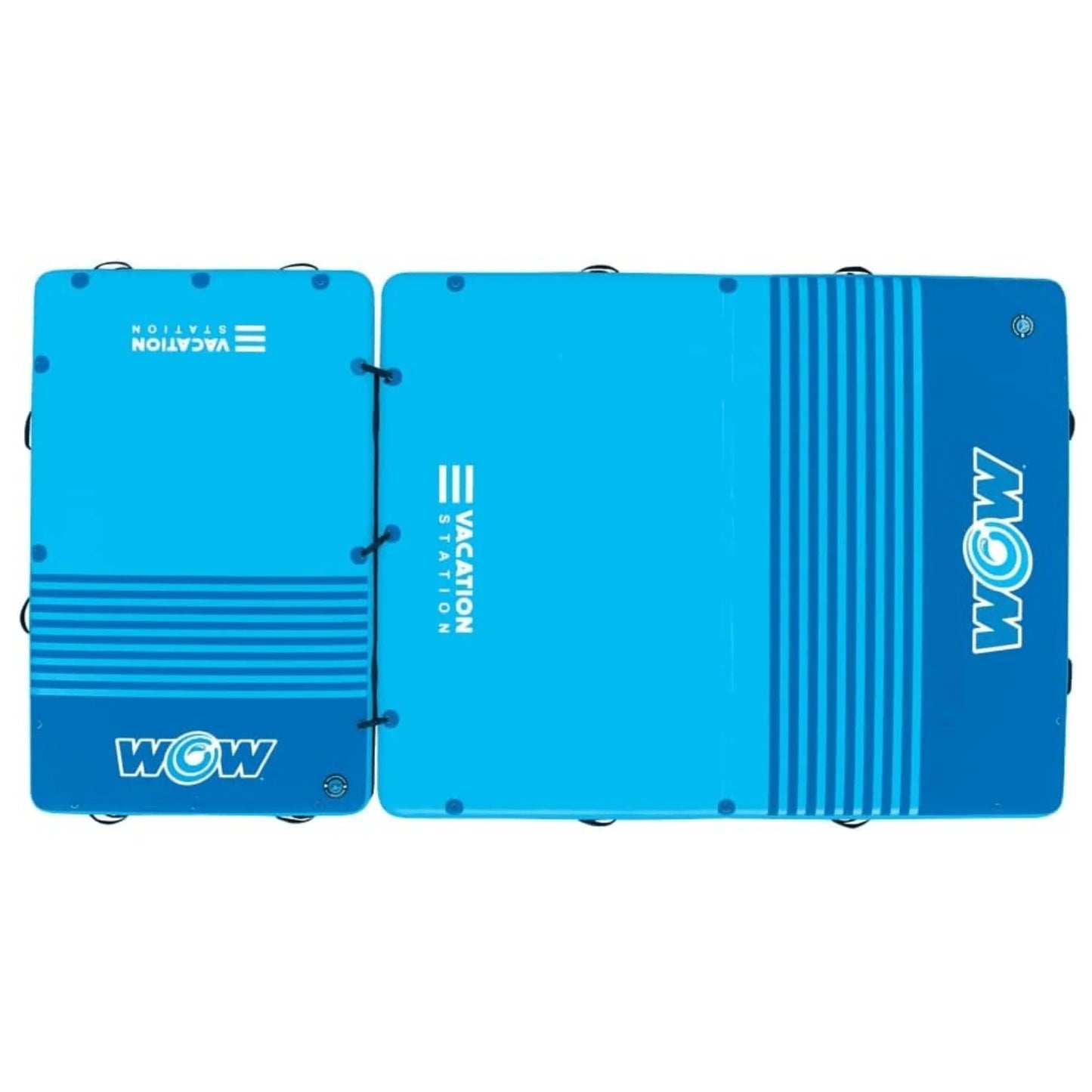 WOW Watersports 10'X8'X6" Drop Stitch Vacation Station Dock W Handles