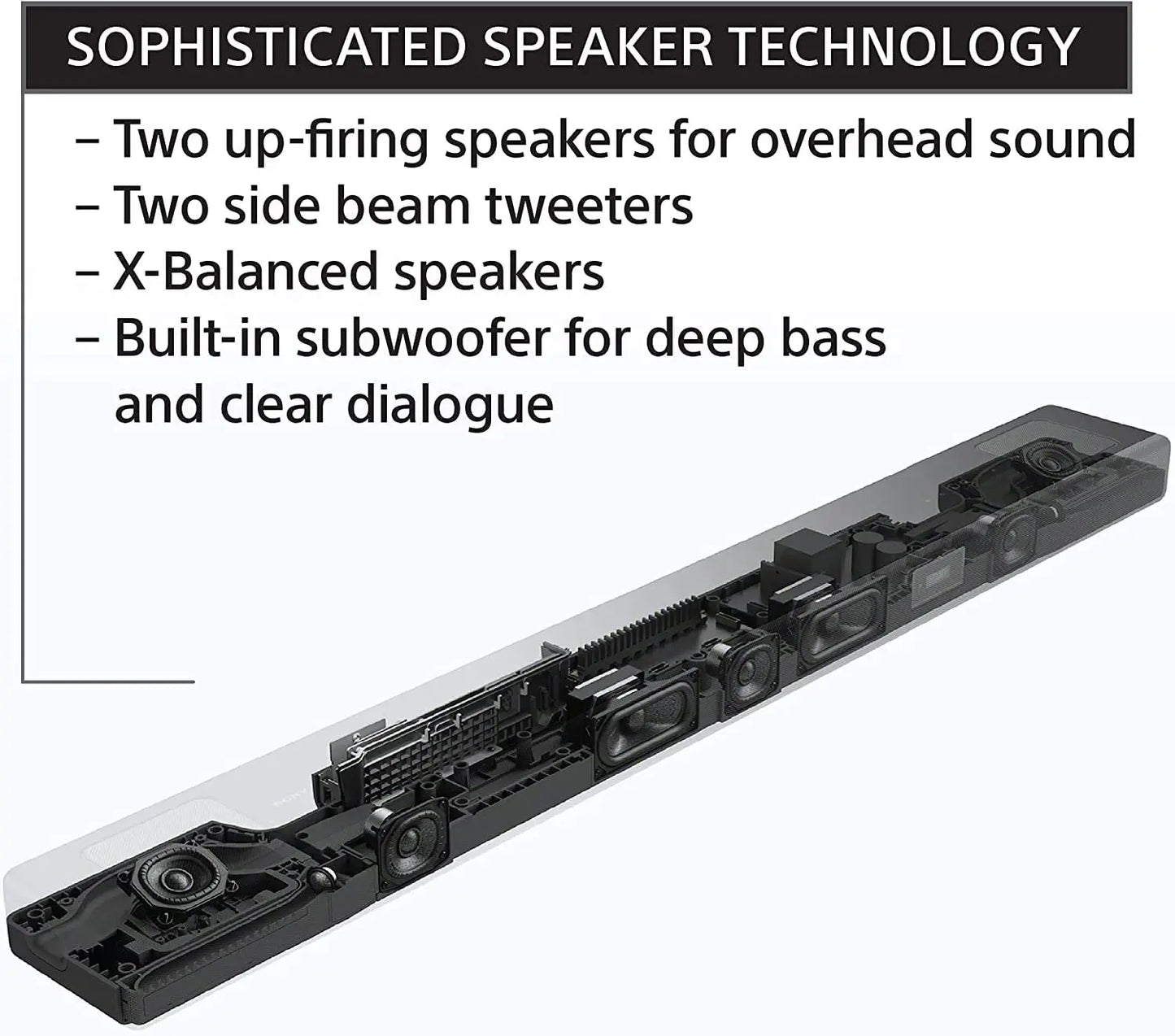 Certified Refurbished - Sony HT-A5000 5.1.2Ch Dolby Atmos Sound Bar