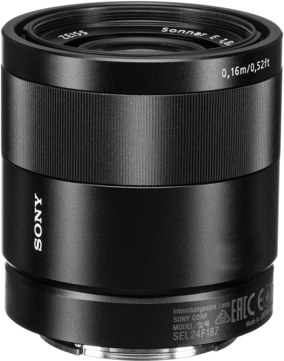 Certified Refurbished - Sony SEL24F18Z Sonnar T* E 24Mm F1.8 ZA E-Mount Prime Lens