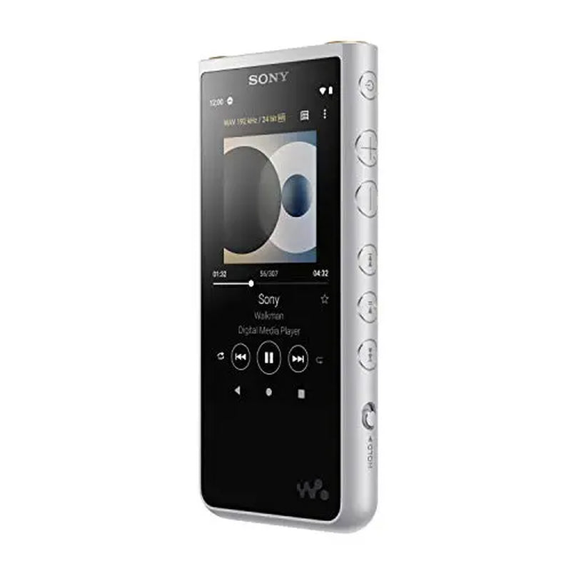 Certified Refurbished - Sony - Walkman NW-ZX507 Hi-Res 64GB* MP3 Player - Silver