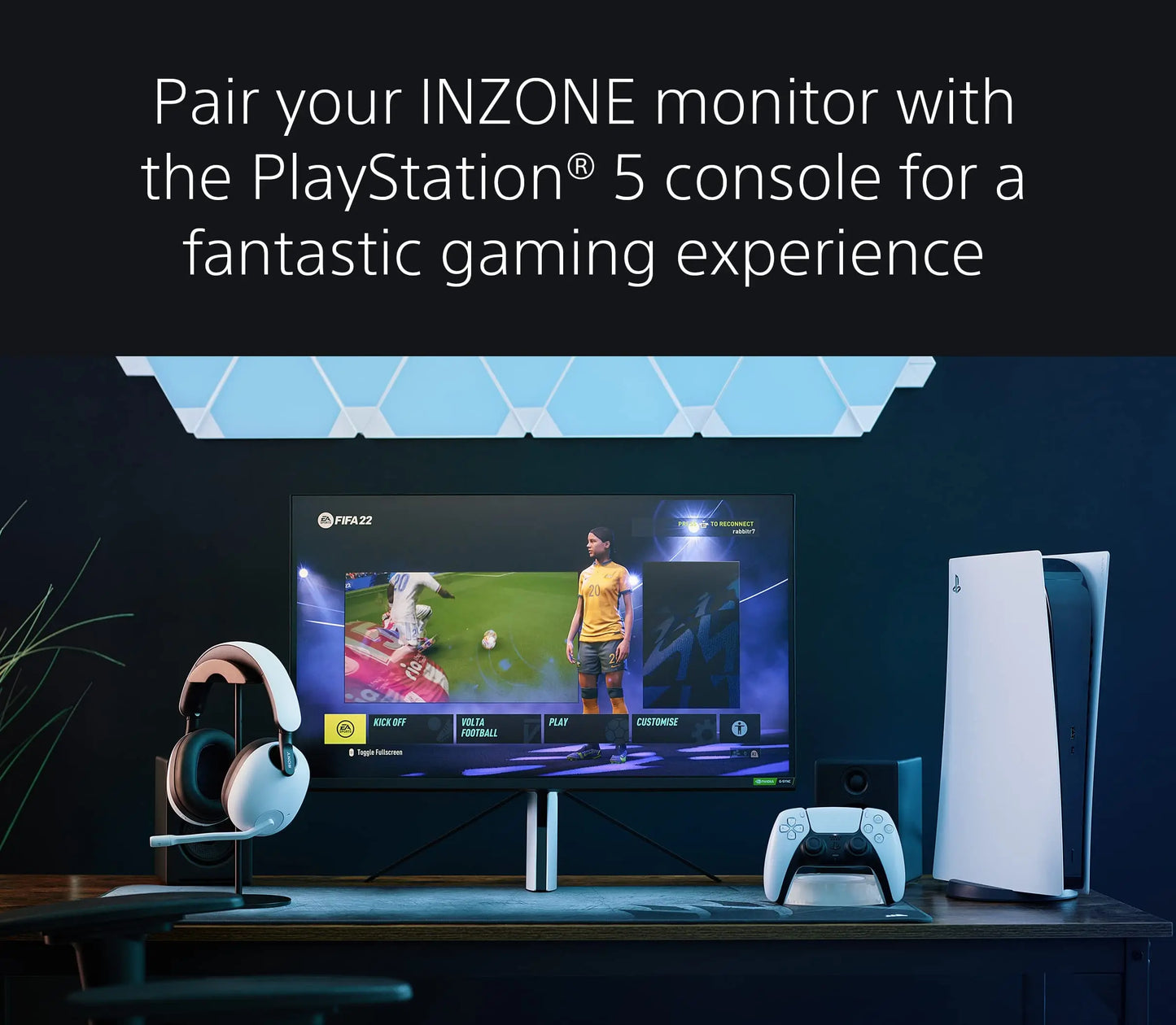 Certified Refurbished - Sony 27Â INZONE M9 4K HDR 144Hz Gaming Monitor with Full Array Local Dimming and NVIDIA G-SYNC