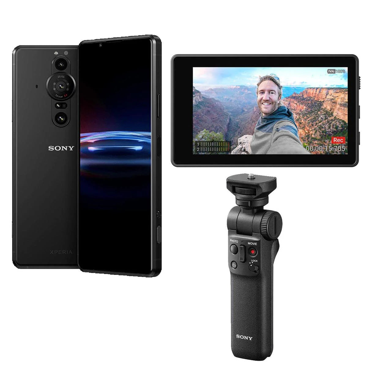 Certified Refurbished - Sony Xperia PRO-I 5G Smartphone 120Hz 6.5" 21:9 4K HDR OLED Display - XQBE62/B