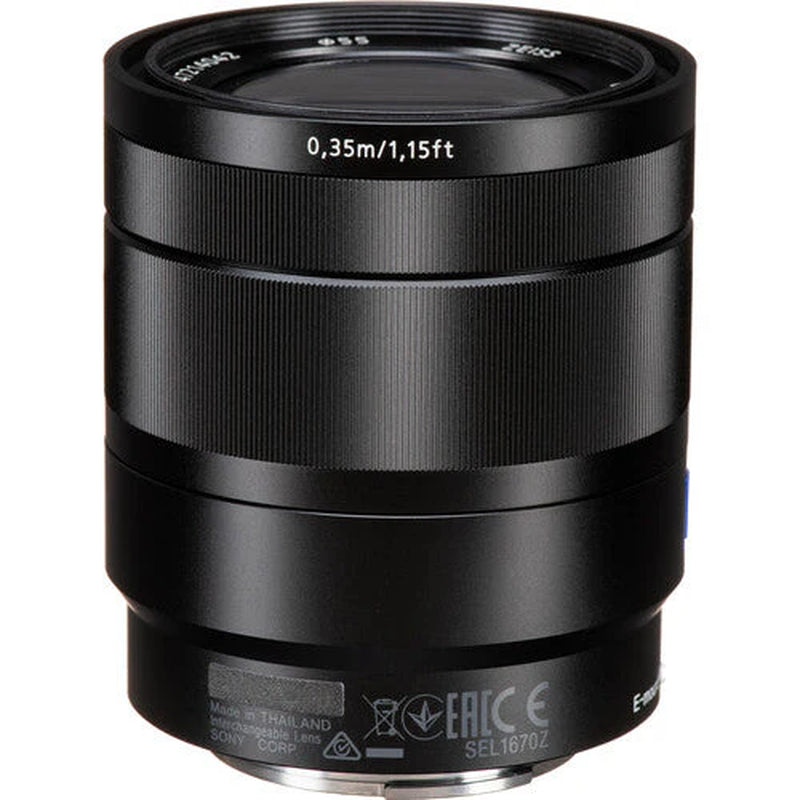 Certified Refurbished - Sony SEL1670Z Vario-Tessar T E 16-70Mm F4 ZA OSS | Black