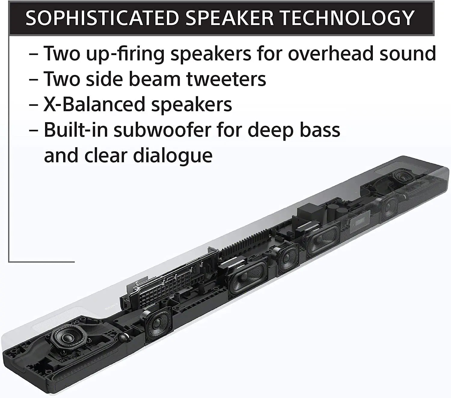 Certified Refurbished - Sony HT-A5000 5.1.2Ch Dolby Atmos Sound Bar