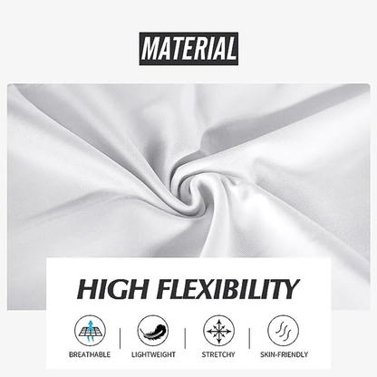 Men'S Basketball Sports Tight Pants 3/4 Compression Workout Leggings Knee Pads