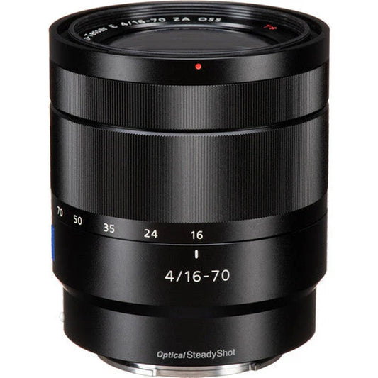Certified Refurbished - Sony SEL1670Z Vario-Tessar T E 16-70Mm F4 ZA OSS | Black