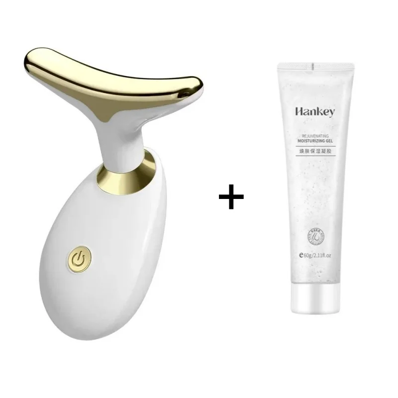 Facial & Neck Massager – Skin Firming, Wrinkle Reducer & Sculpting Tool | Portable LED Light Therapy for Face & Neck Care